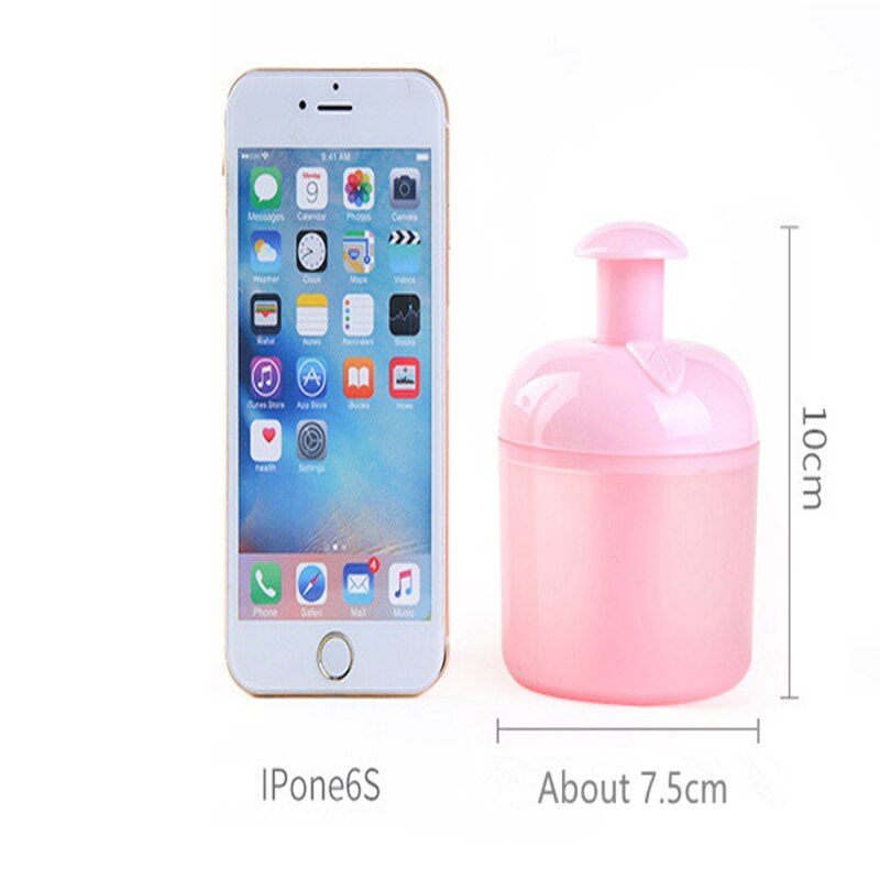 Draagbare Schuim Maker Make-Up Remover Gezichtsreiniger Schuim Apple Cup Body Wash Bubble Maker Waskolf Voor Reizen Make-Up Tool