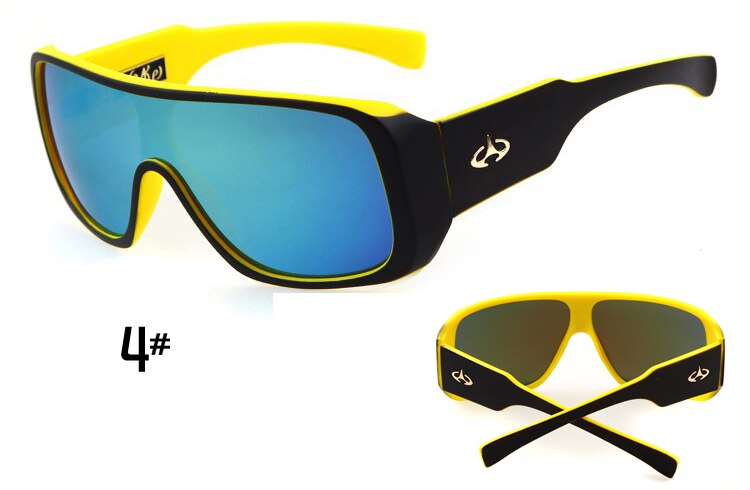 WHO CUTIE Brand EVOKE Sunglasses Men Classic ONE PIECE Square Driving Sun Glasses Shades Male oculos OM283: C4