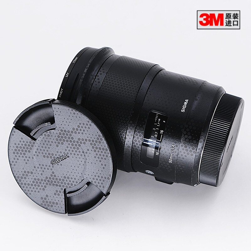 Lens Skin Decal Wrap Film Sticker For Sigma 50 f1.4 EF Mount Anti-scratch Protector Cover Case