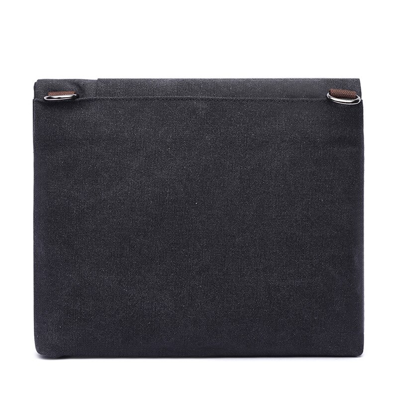 Mannen Messenger Bag Casual Schoudertas Mannen Mode Anti-Diefstal Canvas Diagonaal Tas Effen Kleur Schouder tas