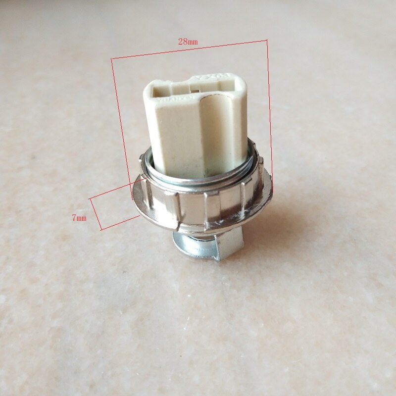 G9 ensemble complet de bases de lampe, G9 douille de lampe avec coque en métal, support de lampe G9 en céramique avec support en métal m10