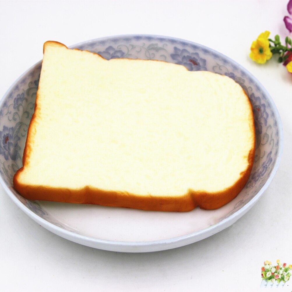 Funning Hand Pillow Mobile Phone Strap Soft Bread Scented Home Kitchen Decor 1PCS Jumbo Squishy Sliced Toast Toy