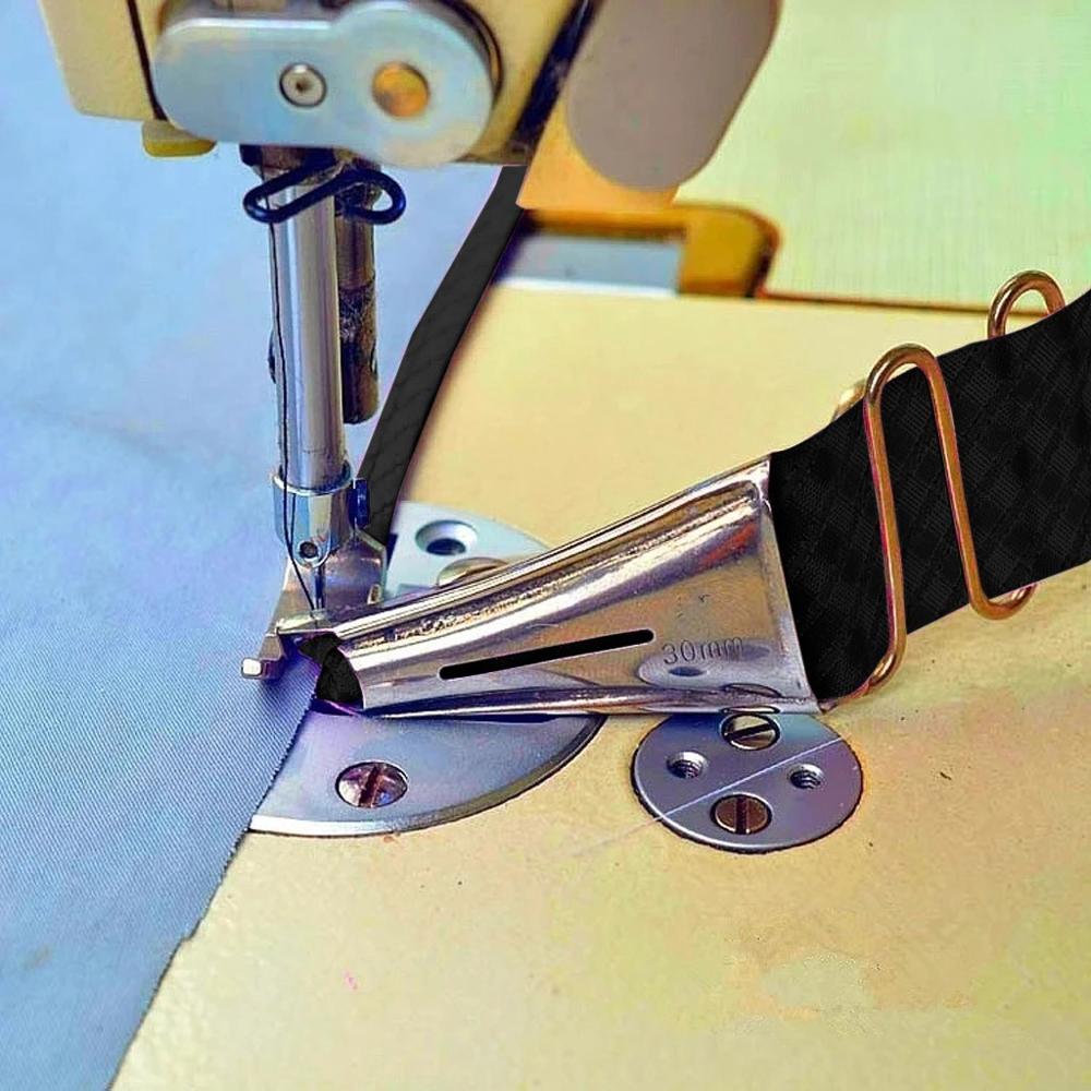 5 Sizes Overlock Folder Binding of Curve Edges Folder Bias Binder for lockstitch machine Foot Sew Feet Machine AD