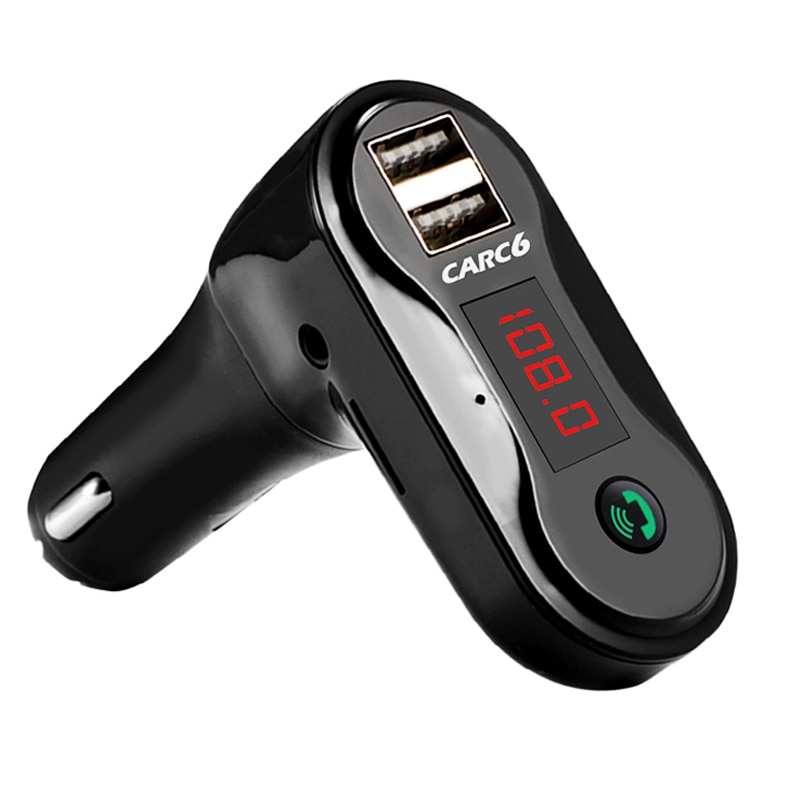 Nadajnik Bluetooth Fm modulator FM samochodowy zestaw głośnomówiący samochodowy odtwarzacz MP3 AUX TF SD czytnik USB 5V 2.1A szybka ładowarka USB samochód stylizacja