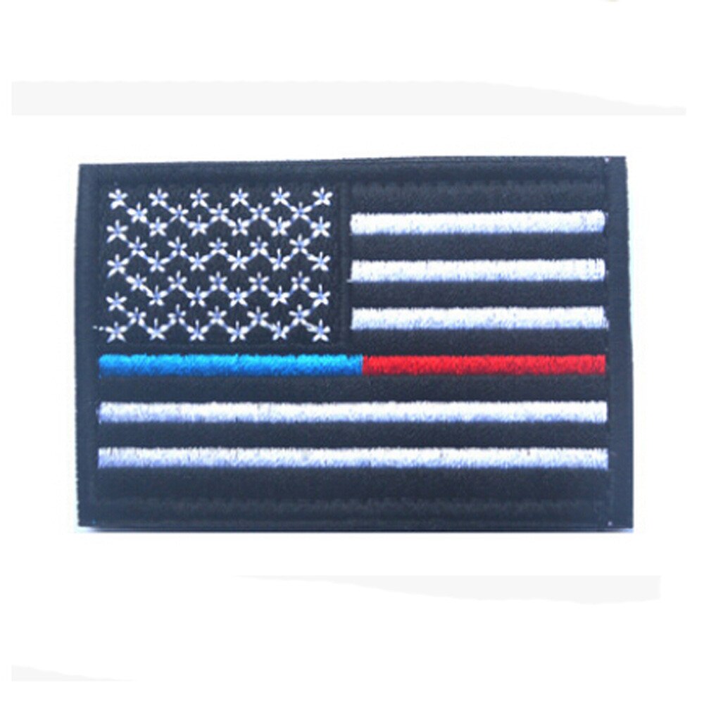 American flag patch embroidery armband badge magic stickers 7.23: B