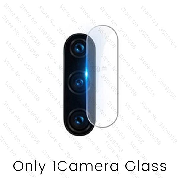 Чехол хонор 9a 9c 9 s di vetro 2-in-1 macchina fotografica di vetro di protezione per huawei honor 9a 9c 9 s honer 9 un c s honar a9 c9 s9 caso della copertura della pellicola: honor 9a / solo 1telecamera glass