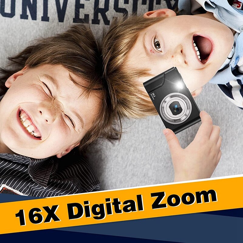 Digital Camera 36 Mega Pixels Camera 1080P Vlogging Camera Portable Camera With 16X Digital Zoom For Kids