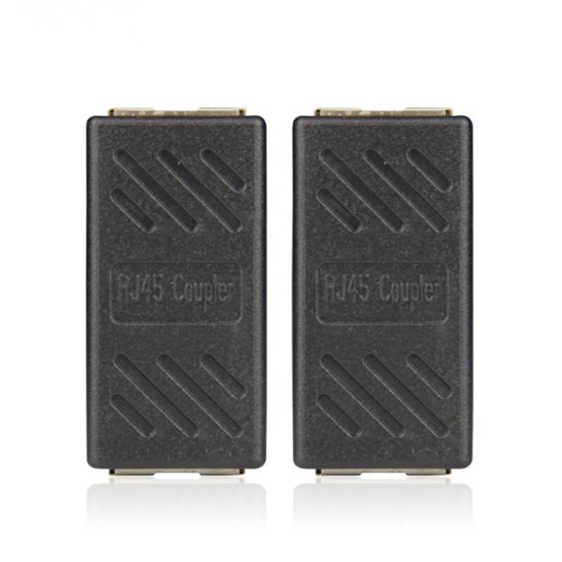 Standard Rj45 Connector Cat7 Cat6 Cat5e Double Socket Adapter Cat 6 8p8c Network Extender Rg Rj 45 Rg45 Ethernet Cable Female