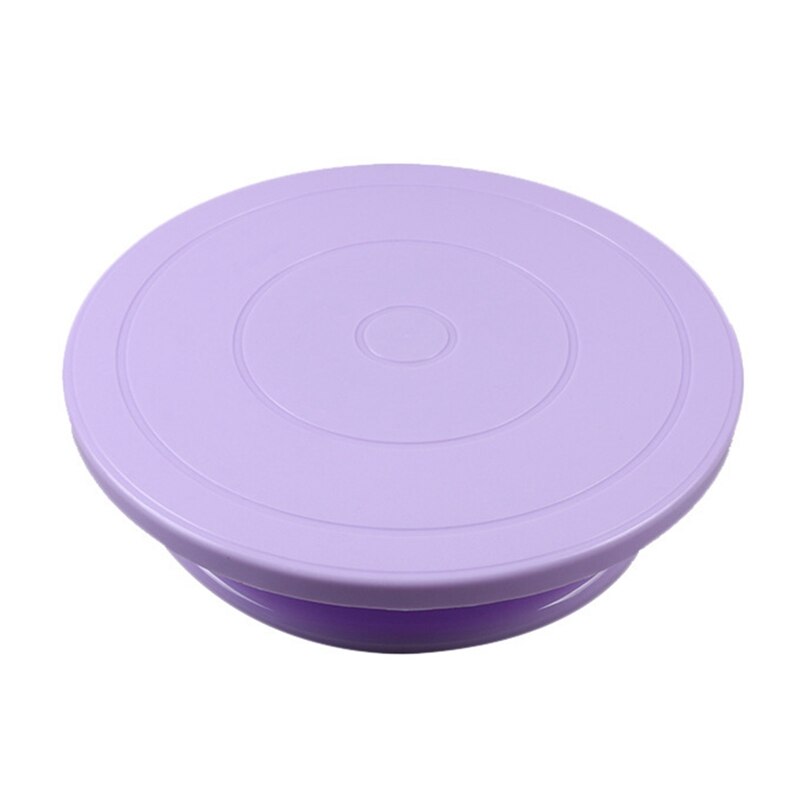 Giradischi per torta fai-da-te stampo da forno piatto per torta rotante rotondo strumenti per decorare torte tavola rotante forniture per pasticceria accessori per la cottura: KN7728PP
