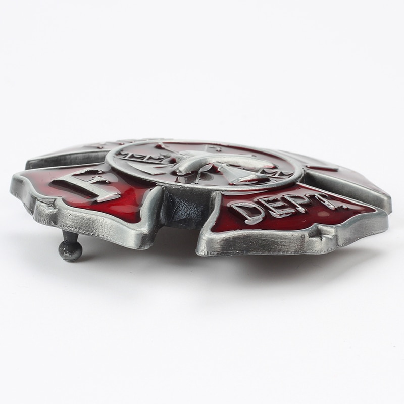 Cool men's belt firefighter profession fire truck buckle fire dept badge fire brigade sign firemen belt fire fighter volunteer