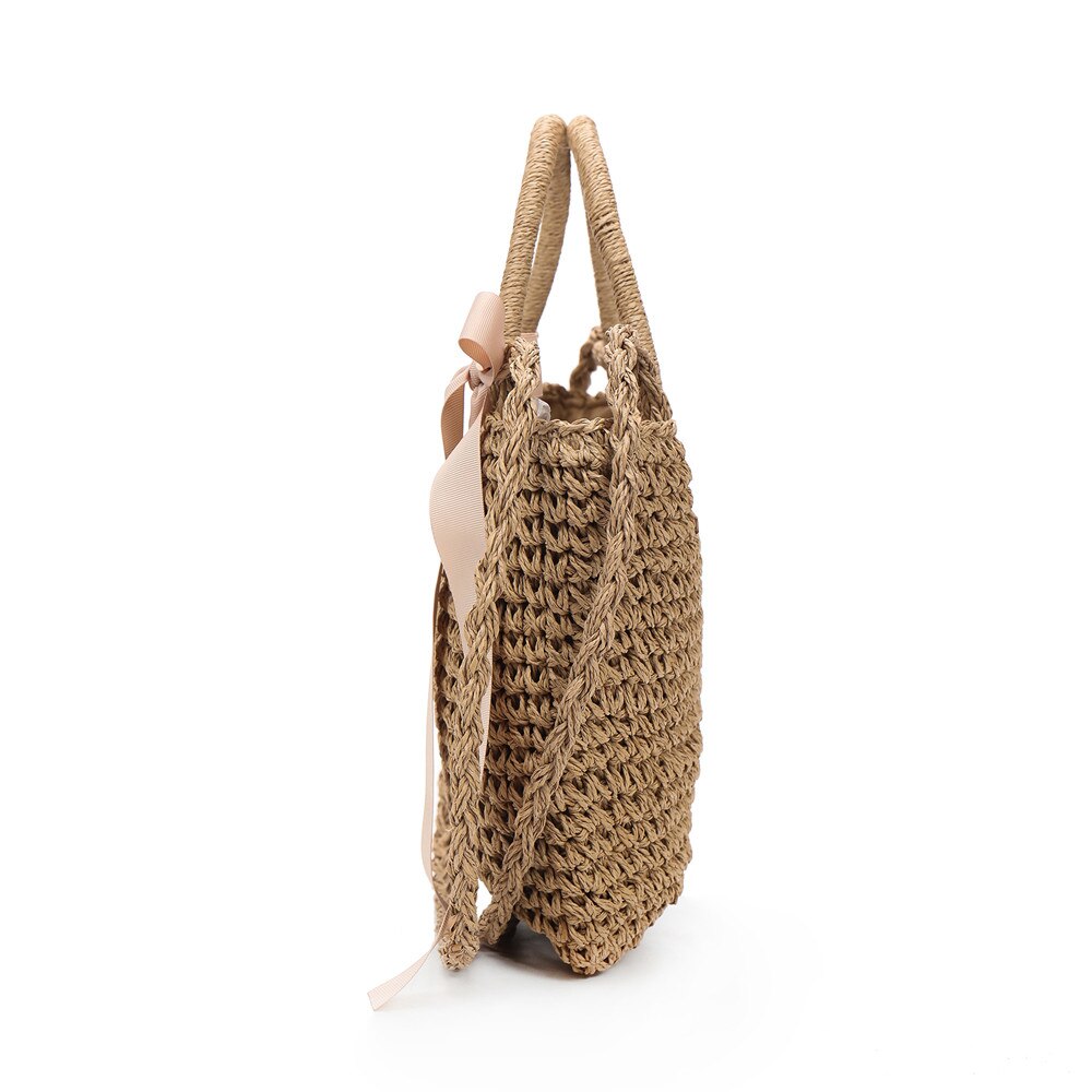 Kvinna väska vintage fluga crossbody enkel vävd tote handväskor axel bolso mujer väskor för kvinnor torebki damskie