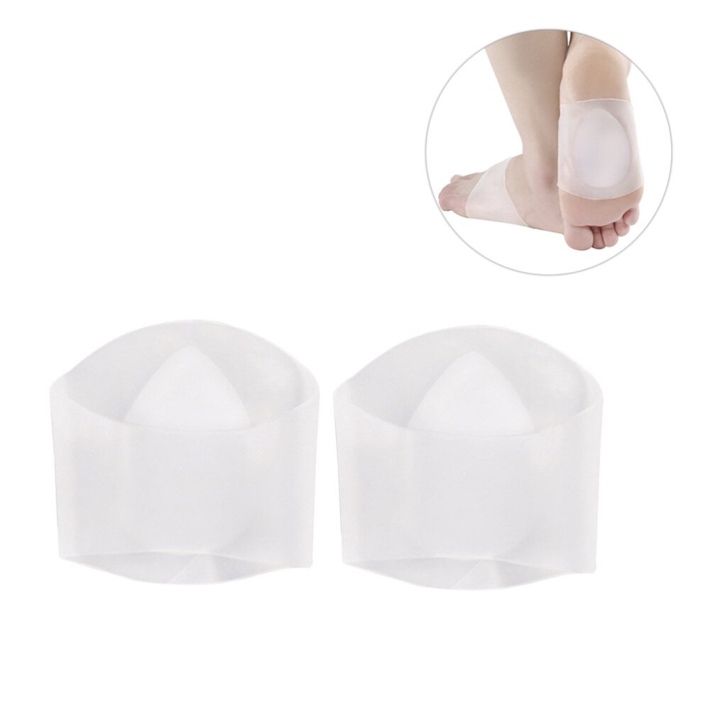 1 Pair Arch Support Silicone Sleeves Wrap for Plantar Fasciitis Flat Feet Pain Relief Foot Support