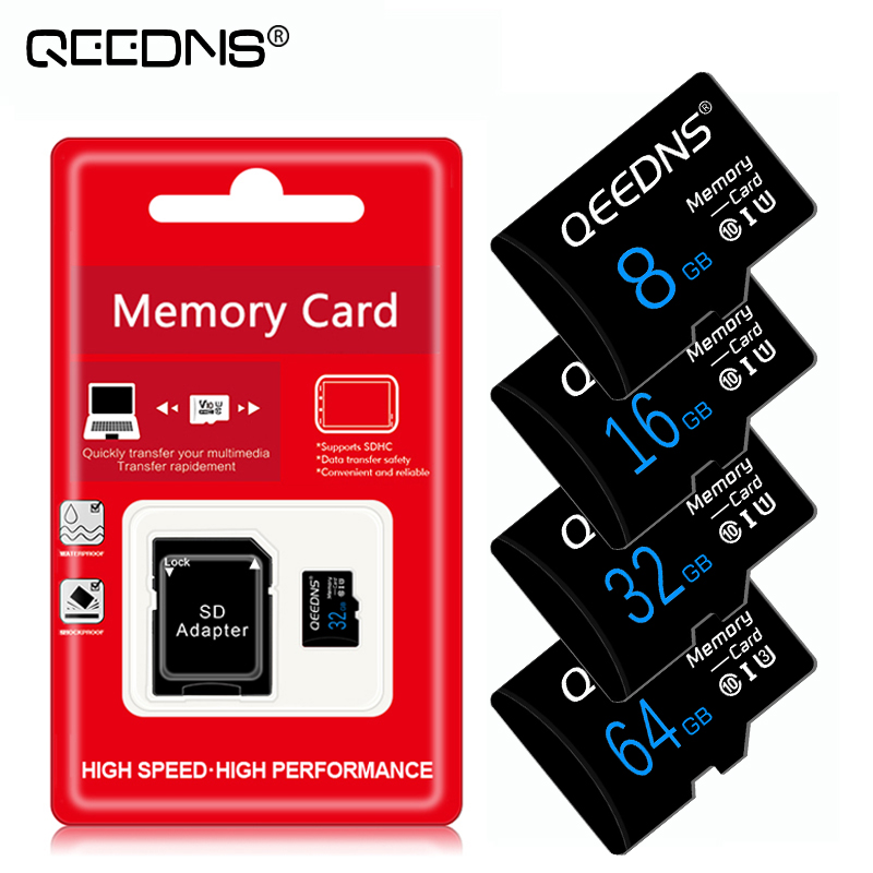 Mini SD Karte 8GB16GB 32GB 64GB 128GB Blitz Speicher Karte Class10 Mikro TF Karte 256GB Minisd-karte TF/SD Karten für Tablette