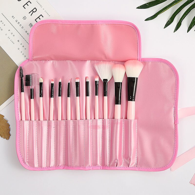 8 teile/satz Mädchen Schönheit werkzeuge + tasche Prinzessin rosa machen-hoch-Werkzeug vorgeben spielzeug freundlicher