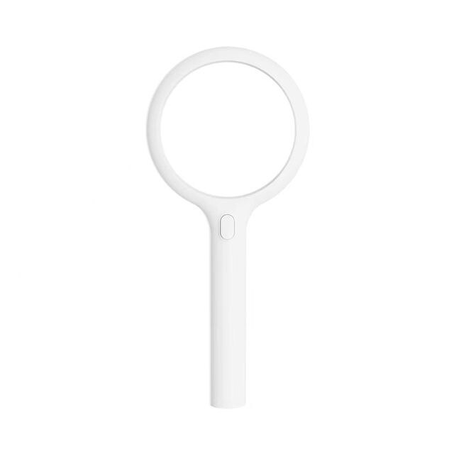 Xiaoda 3x smart-handlupe mit schwerkraftsensor, optischer glaslinse, 45 leds, automatischer helligkeitsanpassung und nachtlicht: Standardversion