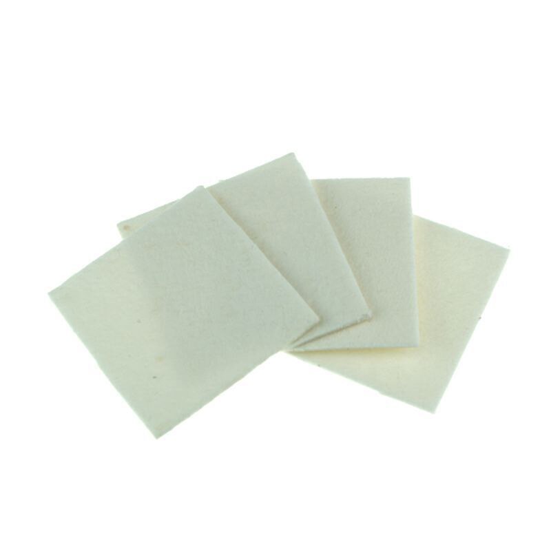 50 pièces de papier en Fiber de verre céramique 70x70x1mm ménage carré four à micro-ondes verre Fusion papier outils ménagers