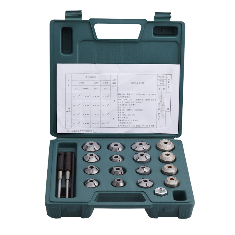 SPELAB Valve Tool Klepzitting Ruimer Motorfiets Reparatie Cutter Klep Gereedschap Set Fit Voor Honda Suzuki