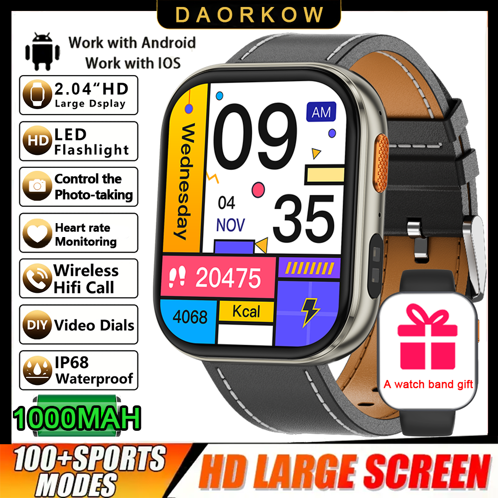 2026 T-REX3 NUOVO smartwatch alla moda, batteria da 1000 mAh, chiamata Bluetooth, modalità sportivo multiplo, adatto sia per uomini che per donne: Rosa