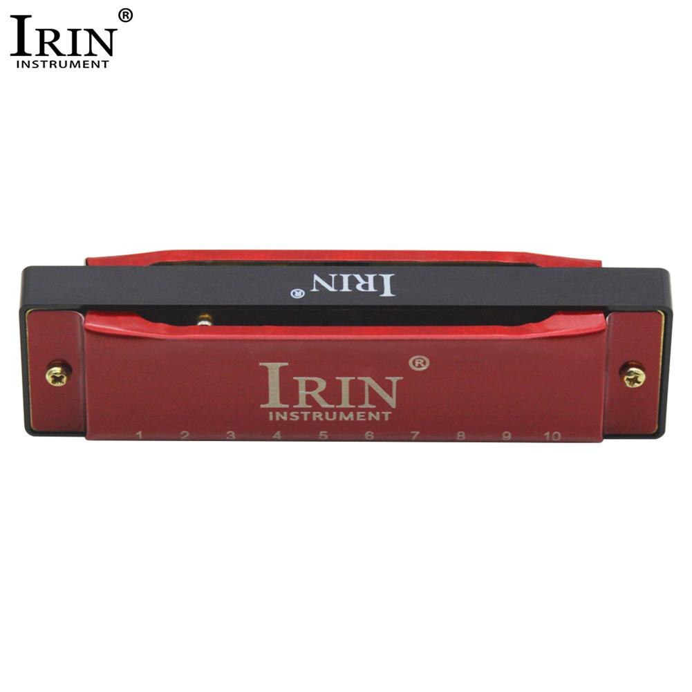 IRIN Portable 10 Hole 20 Tone G Key Harmonica