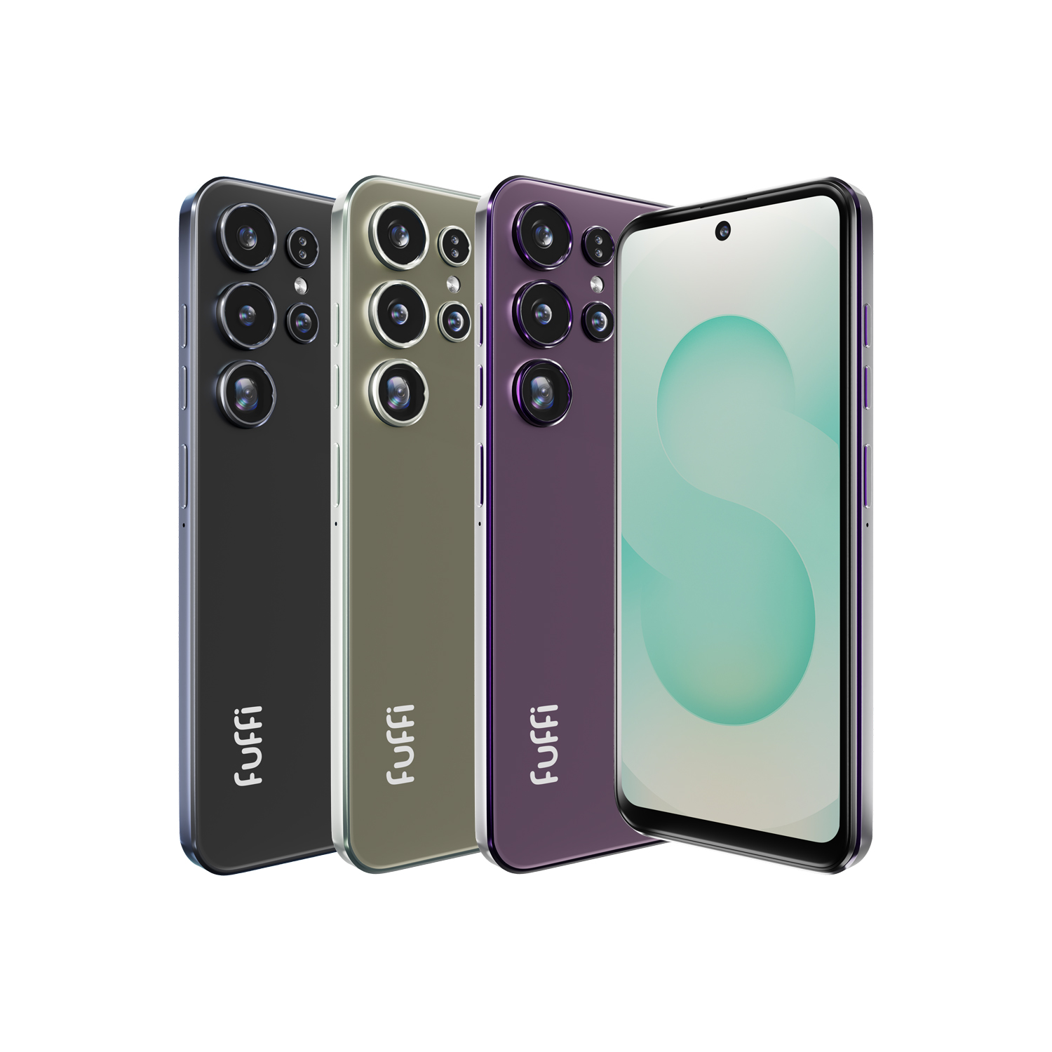 FUFFI 6,56-Zoll-Smartphone, 4G-Netzwerk-Dual-SIM-Telefon, Android 10.0-Telefon mit 32 GB ROM, Quad-Core-Prozessor, 2 + 2 MP Pixel-Telefon