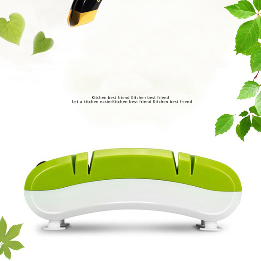 220v 150w helautomatisk elektrisk knivsliper kjøkkenkniver slipe dings diamant smergel slipemaskin