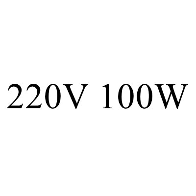 95x31x25mm 12V 220V 50W 100W PTC calentador de cerámica termistor calefacción de aire Mini calefactores para exterior inducción acuario Placa de película de coche: 220V 100W
