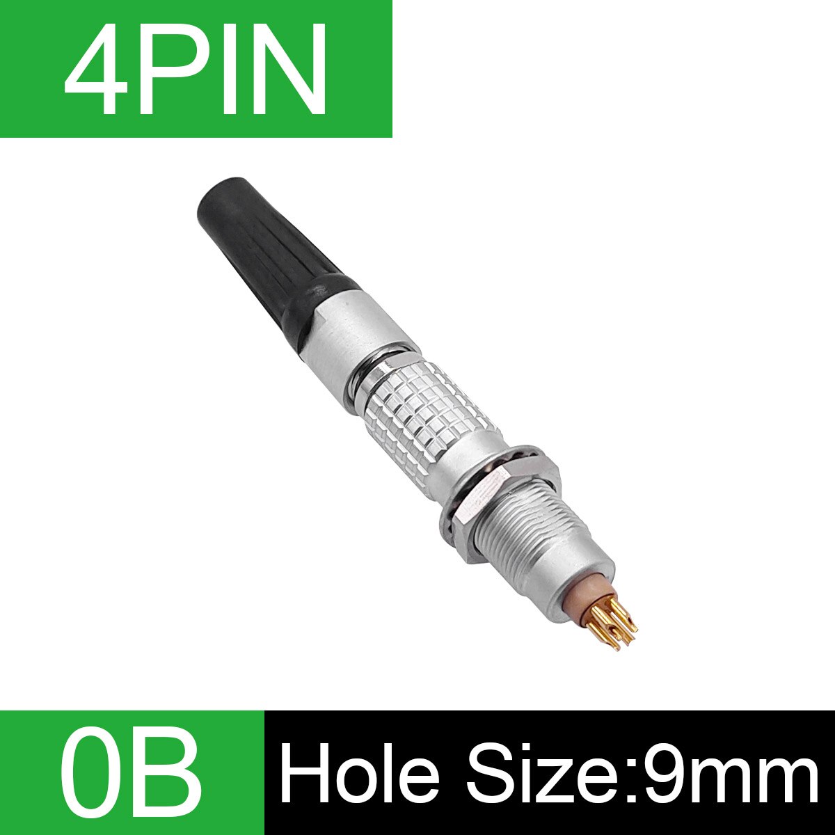 1Set 0B Connector 2 3 4 5 6 7 9 Pin FGG Plug For Sound Device Metal Circular Plug Cable Connector EGG Socket: Lavender