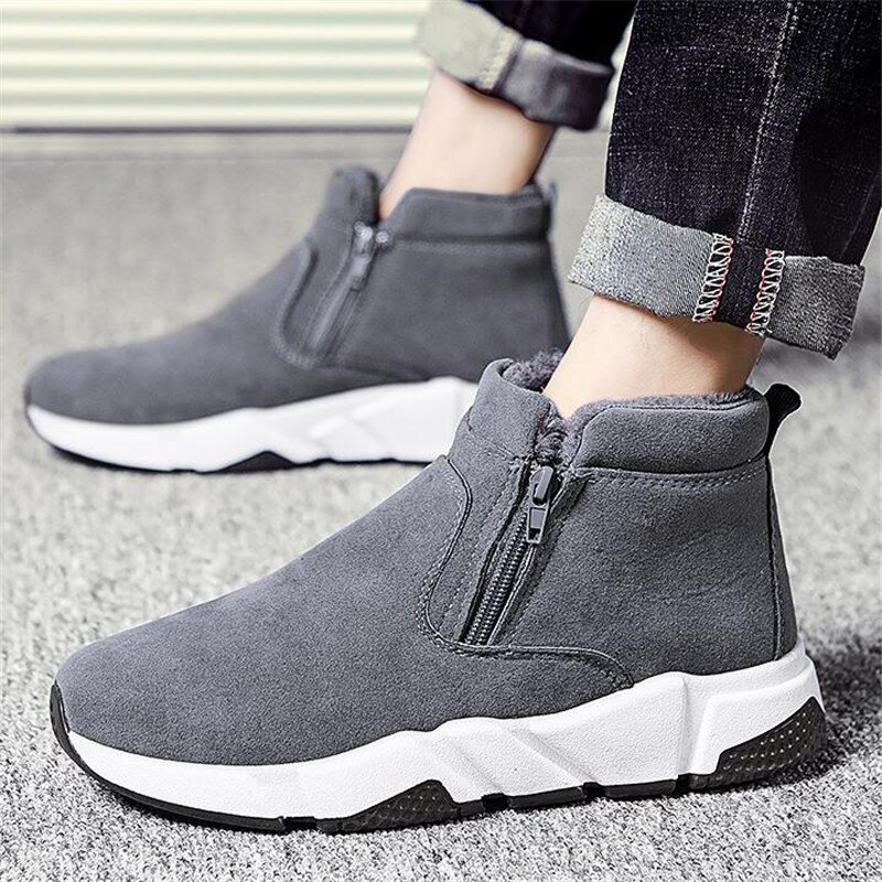 hiver hommes bottes imperméable Super bottes de neige hommes Plus cachemire chaussures chaudes hommes bottines haut-Up hommes chaussures A888