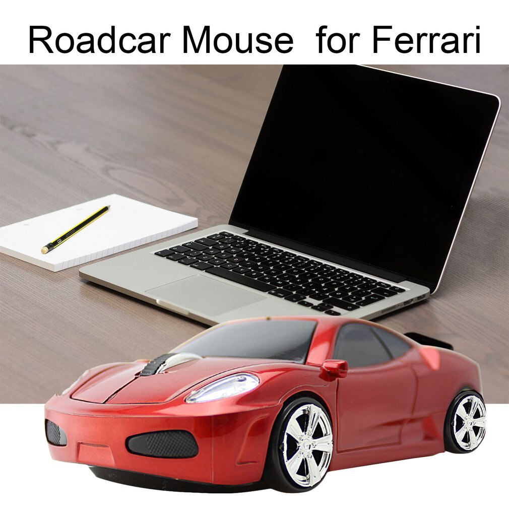 Creative Wireless Sport Modellazione Auto Gioco Del Mouse 2.4G Mouse Ottico Mouse Del Computer Periferiche Accessori Regali