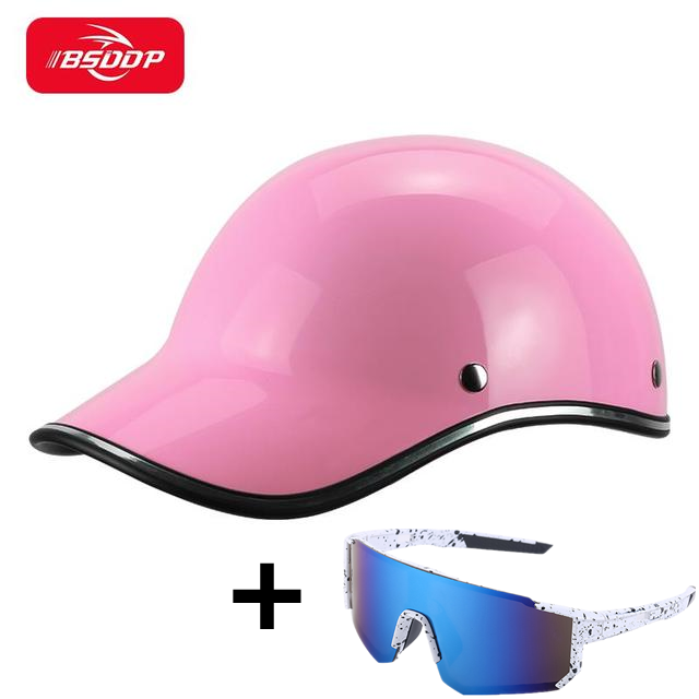 Rijden Helm Motorcycle Goggles Outdoor Sport Baseball Cap Rijden Cap Mannen En Vrouwen Beschermende Helm Apparatuur: C