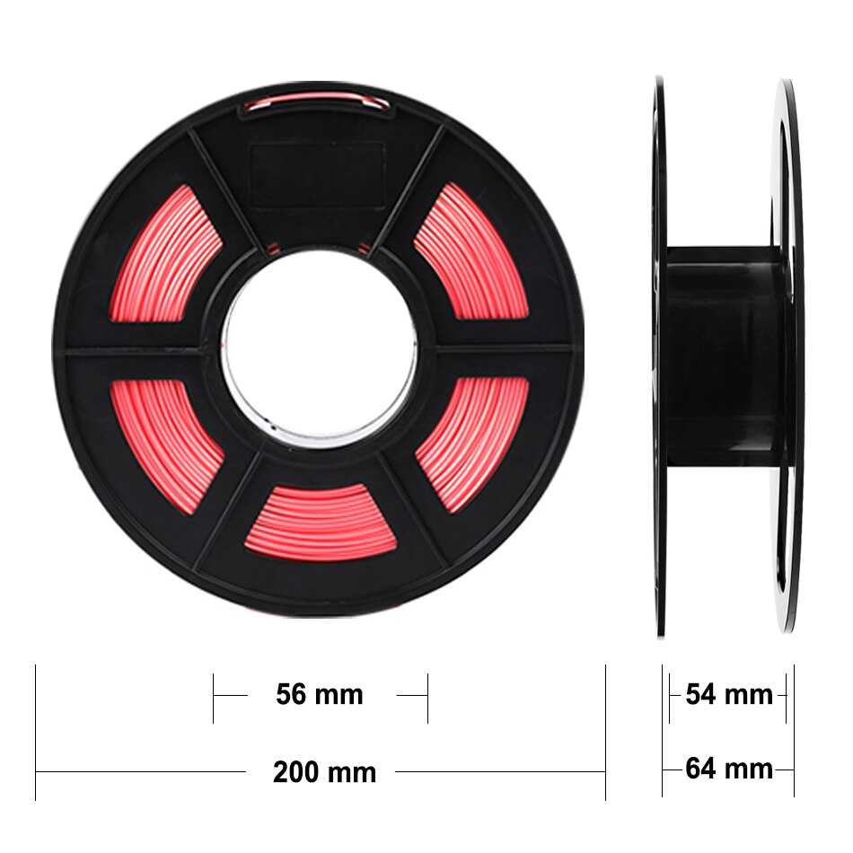 Enotepad 3D printer PLA Filament 1.75mm Tolerance +/-0.02mm SILK Filament 100% no bubble tangle free With Vacuum bag packing