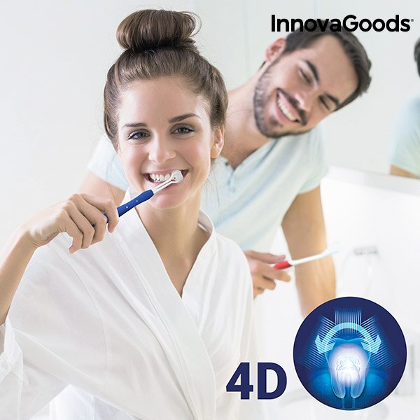 Innovagoods 4D Tandenborstel (Set Van 2)