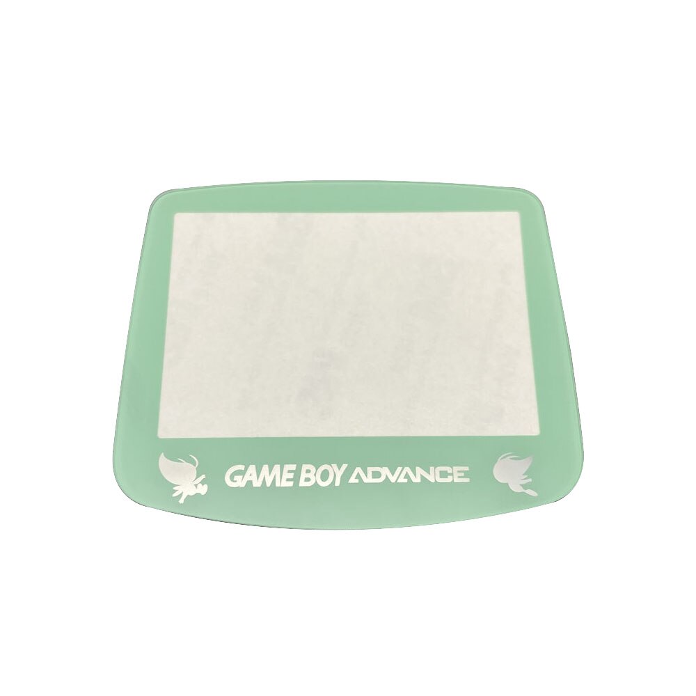 Original Größe Glas objektiv spiegel abdeckung für GAMEBOY ADVANCE GBA Bildschirm Objektiv Protector Abdeckung SFC IQUE/Schwarz Objektiv/klar 16 Farben: Light Green Lens