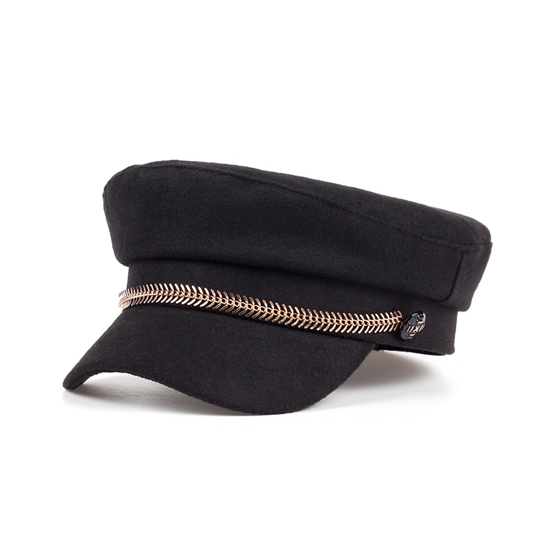 VORON-gorro cálido de lana para mujer, boina más gruesa, gorros para pasadores, boinas para hombre, estilo Guay, venta directa de fábrica