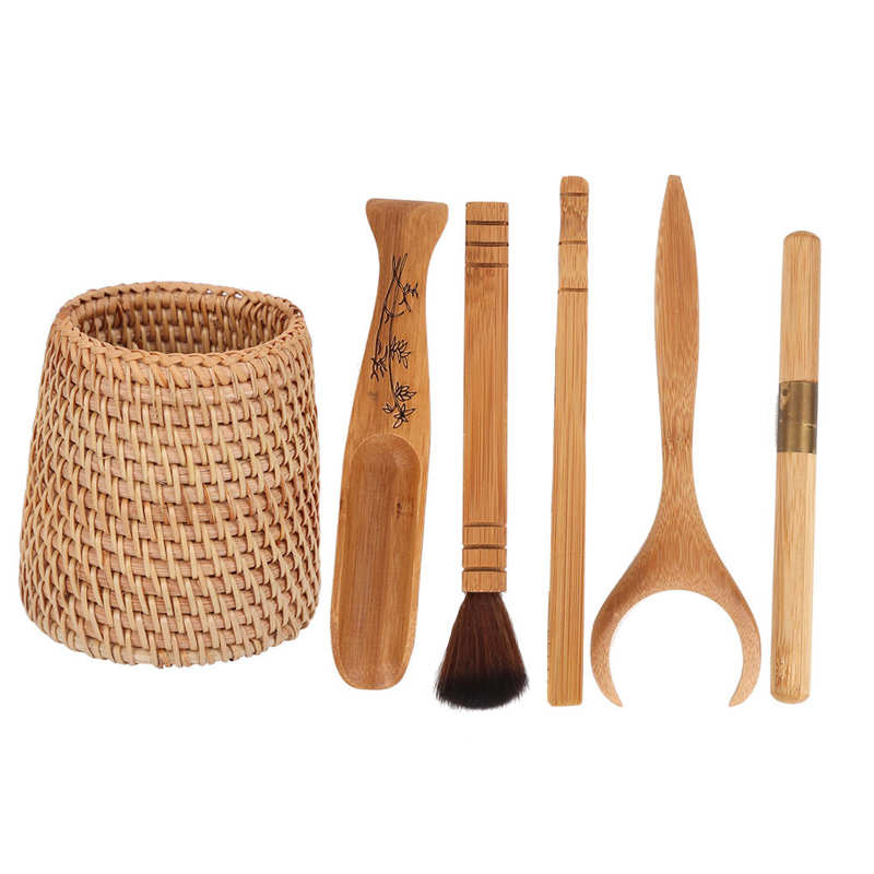 Thee gereedschapset thee-emmer keukengerei benodigdheden set theewinkel voor kantoor thuis