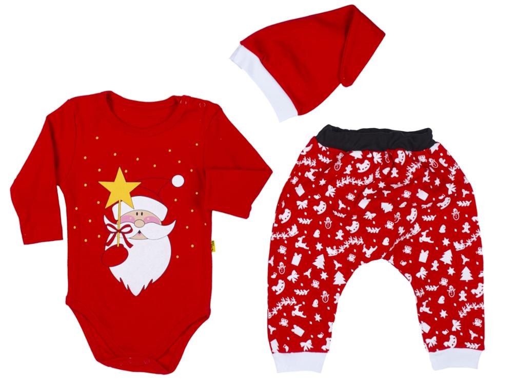 Nuovo Anno Di Natale Vestiti Del bambino 2020 Del bambino Del Cotone impostato Autunno Inverno Del bambino Della Ragazza Dei Vestiti Del Ragazzo del Vestito corpo E Pagliaccetti 3pz corpo E Tutine