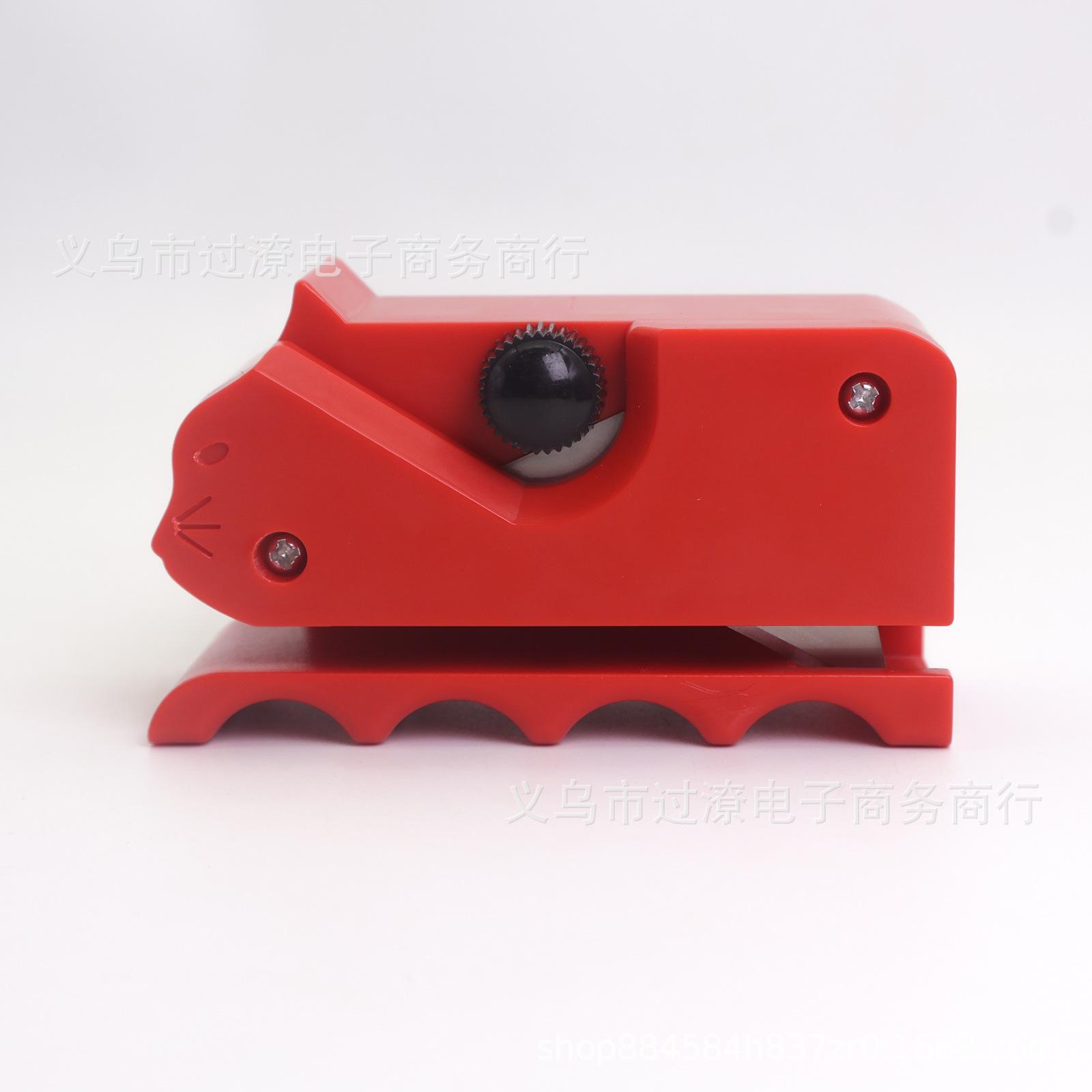Nueva máquina cortadora de cartón, cortador de cartón casero para rascadores de gatos, pelacables de tiras, herramientas artesanales de plástico DIY: Negro