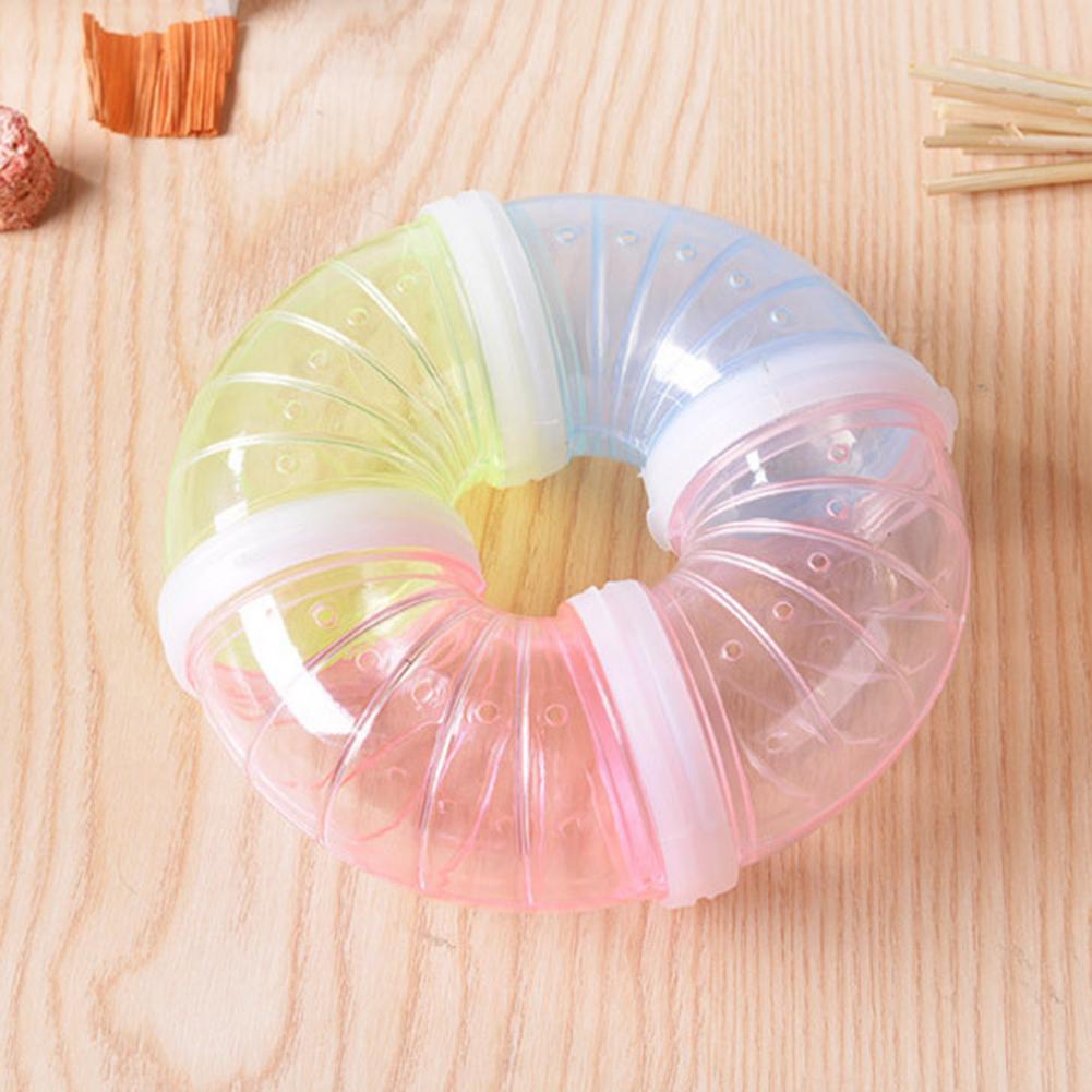 1 ensemble Excellent Tunnel de souris, Surface robuste, économie d&#39;espace, tuyau incurvé Hamster en plastique, Cage pour animaux de compagnie