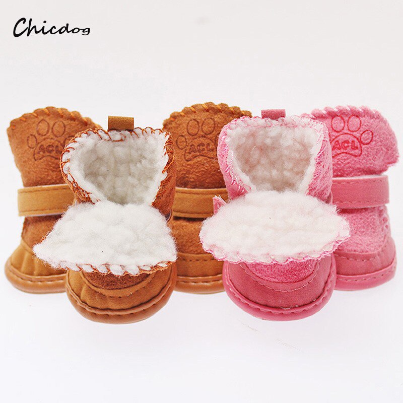 Chaussures d'hiver pour petits chiens | Chihuahua, chaussures pour chiens d'hiver, bottes chaudes pour animaux de compagnie, bottes d'hiver pour chiens, ,