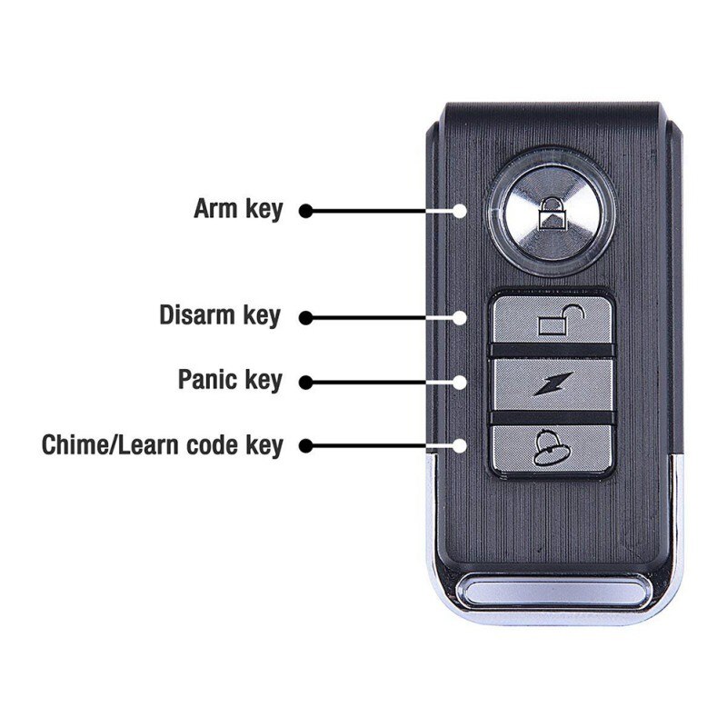 Waterproof Bike Anti-Theft Alarm Wireless Remote Control Motorcycle Bicycle Security Alarm 113dB Electric Car Alarm Sensor