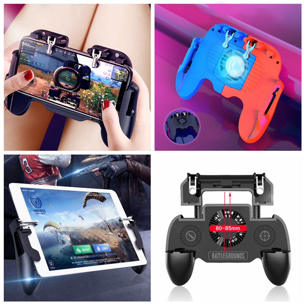 PUBG Handy-Spiel Controller für iPhone Android Telefon Gamepad Trigger Ziel Taste L1R1 Shooter Joystick Für Spiel Pad Accesorios