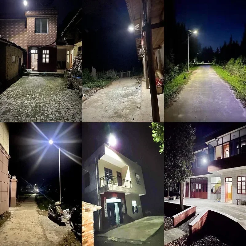 Superkraftig led-solcellelys utendørslampe med bevegelsessensor ultrasterk solcelledrevet gatelys til hagen, vegglamper til gårdsplassen, 500 ㎡
