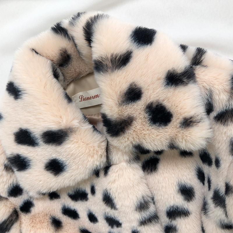 Veste épaisse en fausse fourrure pour bébé fille et garçon, manteau en fausse fourrure, à la , vêtements d&#39;extérieur pour bébé de 1 à 8 ans