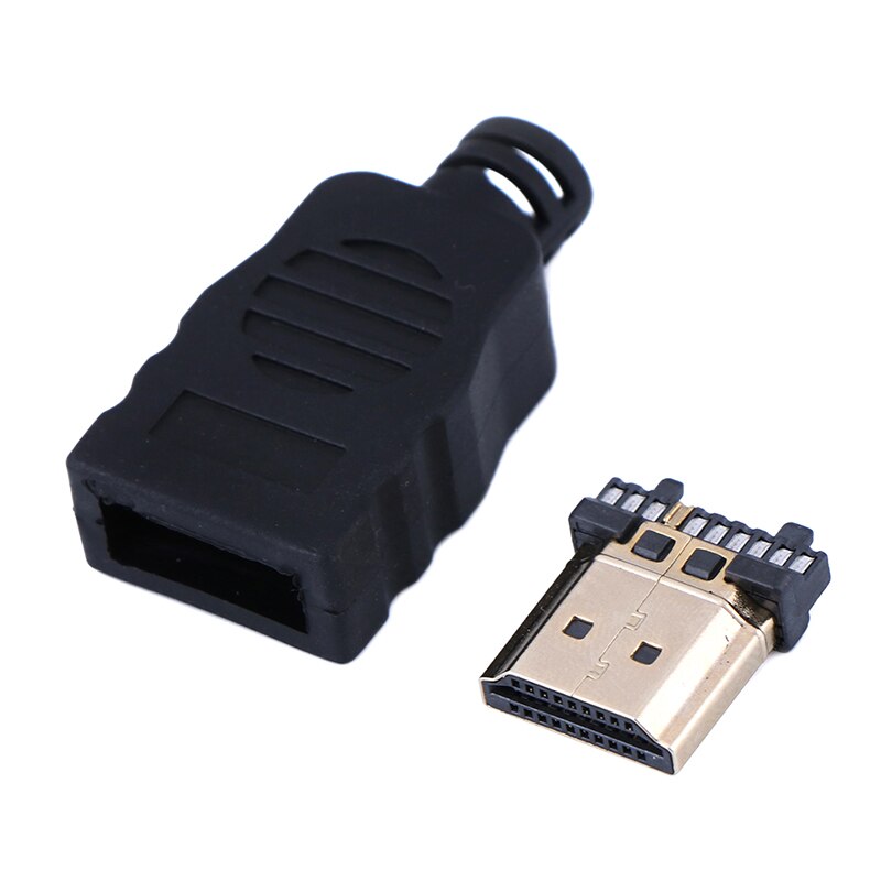 Terminales de transferencia de conector macho HDMI de con caja