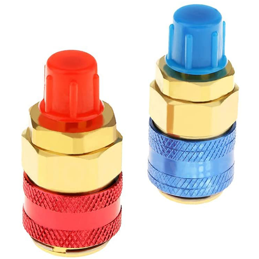 R134A niedrig hoch Auto Auto Schnellkupplung Stecker Durcheinander Adapter Auto Klimaanlage Kältemittel Einstellbare AC vielfältig Messgerät