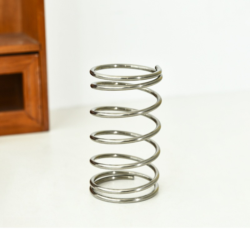 Stainless Steel Toothbrush Holder Metal Bathroom Accessories Tool for Toothpaste Makeup Brush Storage Rack Home Decoration: light green