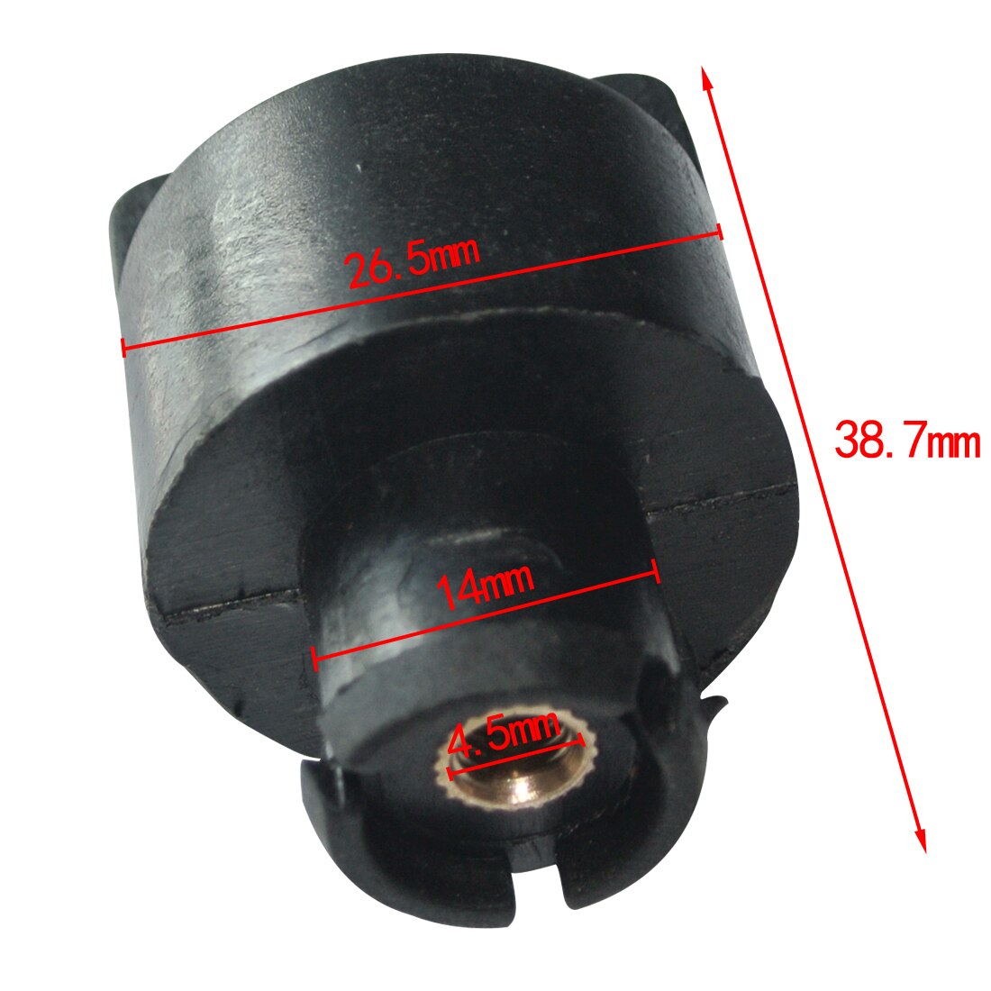 Couvercle de filtre à Air pour tronçonneuse chinoise, couvercle de filtre à Air avec écrou de filtre 4500 5200 45cc 52cc