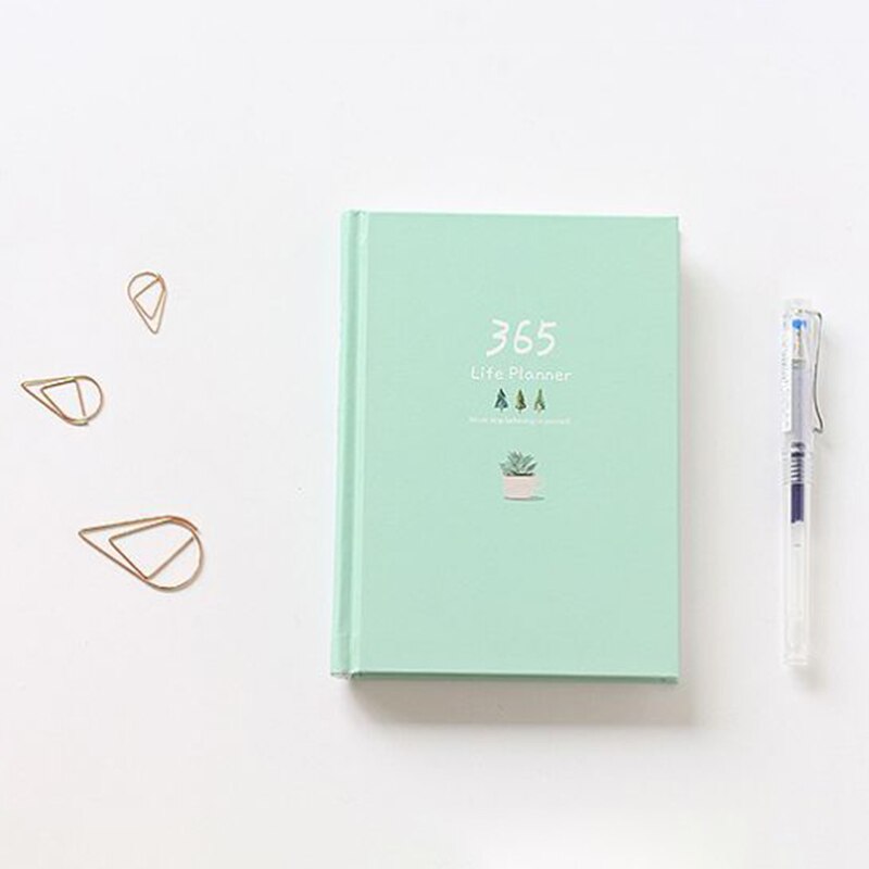 365 days Planner Notebook Yearly Agenda Inner Page illustration Daily Plan Journal Record Life Stationery papeleria: color-C