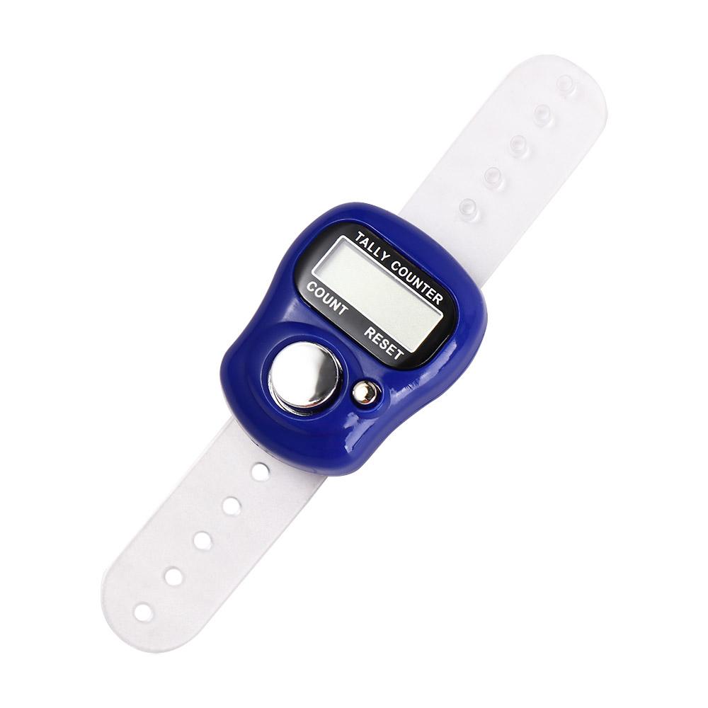 ClUNICEF-Mini compteur de pointage de bague de doigt, compteur de coups tenu dans la main électronique, outil de pointage de compteur de nucléocompteur numérique ogo: vert militaire