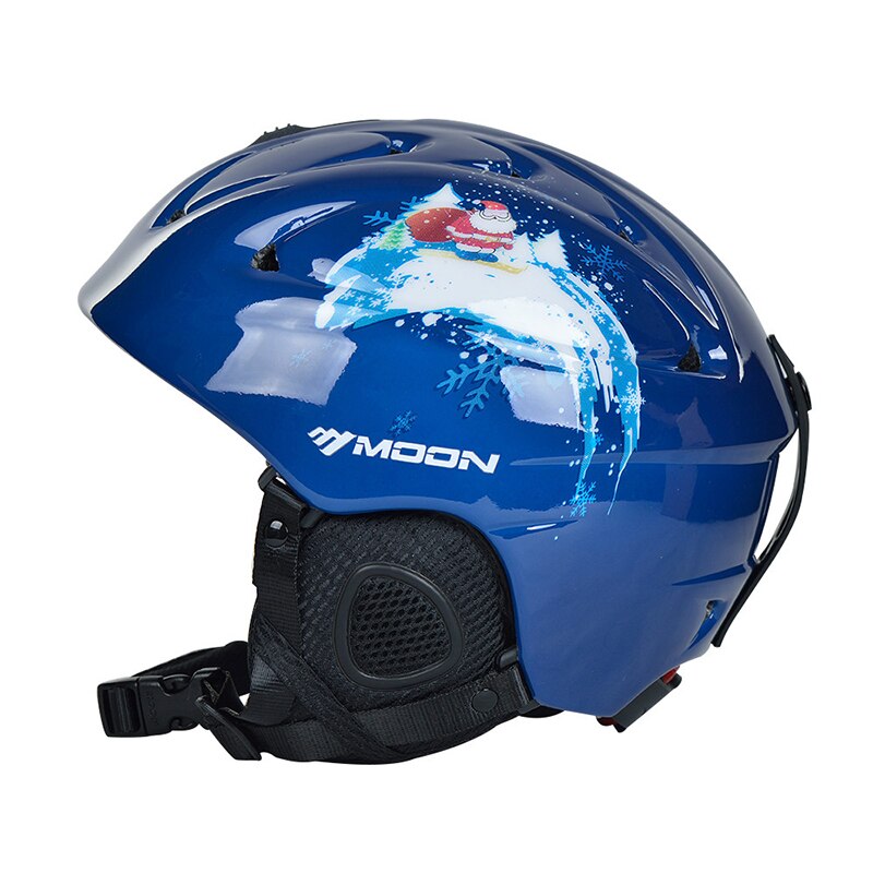 MOON Ski Helmet Skiing Sports Protective Helmet Snow Safety Helmet For Outdoor Skiing Skating Snowboard Skateboard